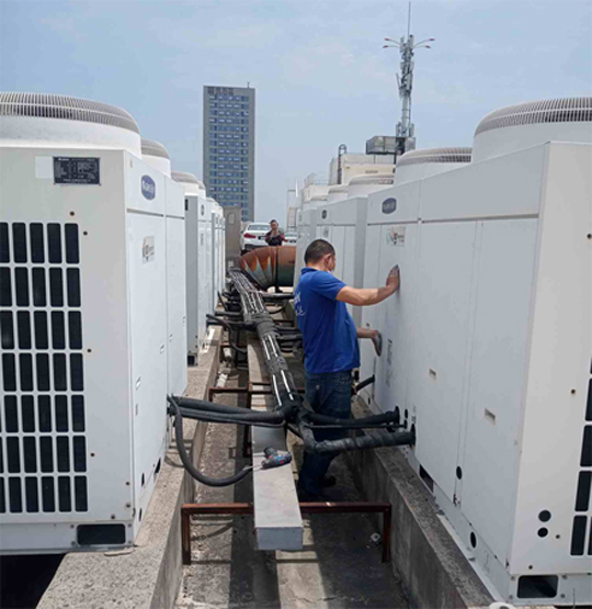 曾都中央空调制热和不制冷系统维修方法